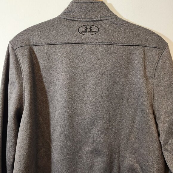Under Armour Full Zip Sweatshirt ColdGear Fleece Lined Mens‎ Small NEW NWOT - Picture 3 of 16